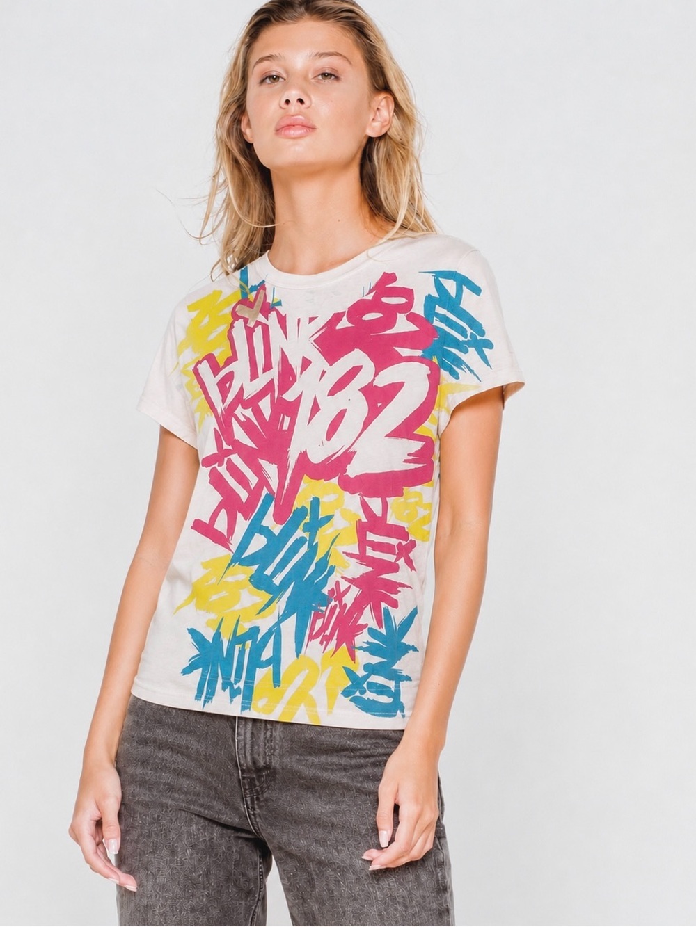 Blink 182 Hot Topic T-shirt Vintage Graffiti M
